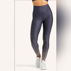 NWOT Peloton Show Up Sparkle Leggings NWOT Size S